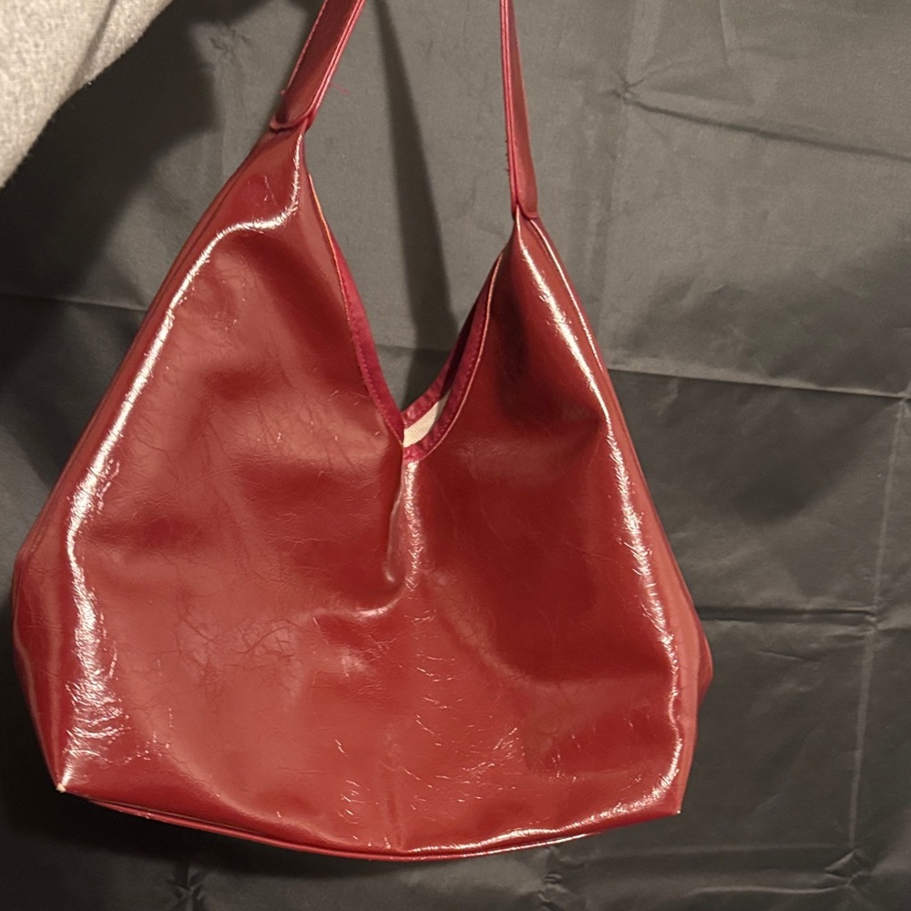 Chic Red Shoulder Bag for Women